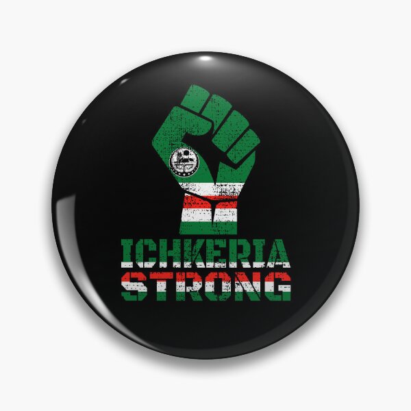 Item preview, ICHKERIA STRONG - ICHKERIA FLAG designed and sold by TravelHappiness.