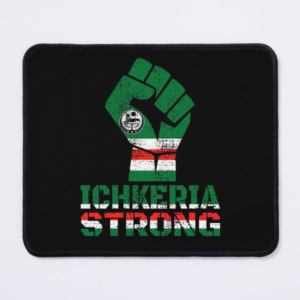 Item preview, ICHKERIA STRONG - ICHKERIA FLAG designed and sold by TravelHappiness.