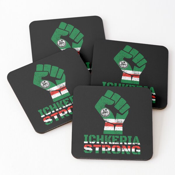 Item preview, ICHKERIA STRONG - ICHKERIA FLAG designed and sold by TravelHappiness.