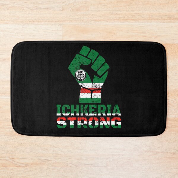 Item preview, ICHKERIA STRONG - ICHKERIA FLAG designed and sold by TravelHappiness.