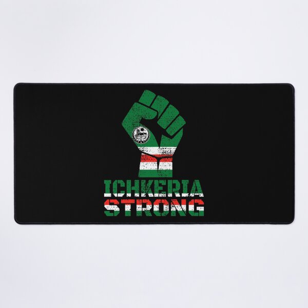 Item preview, ICHKERIA STRONG - ICHKERIA FLAG designed and sold by TravelHappiness.