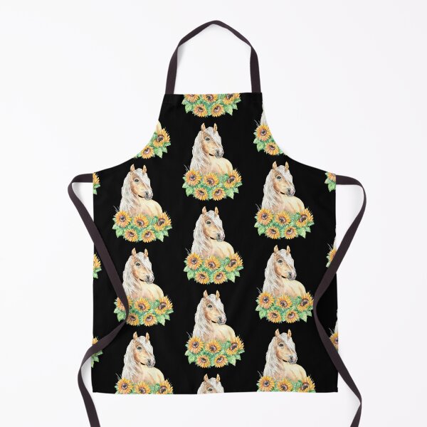Item preview, Horse Sunflowers Watercolor Funny Anima l Lovers Horse designed and sold by Kevins16.