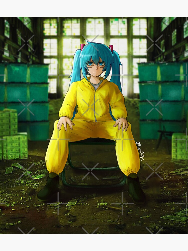 Breaking Bad Hatsune Miku Sticker For Sale By Kanpai Thighs Redbubble 2658