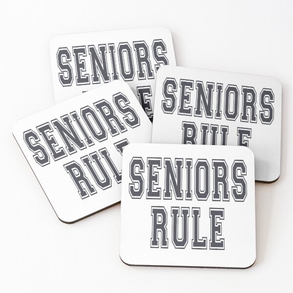 Item preview, SENIORS RULE Grey designed and sold by BassHeadMomma.