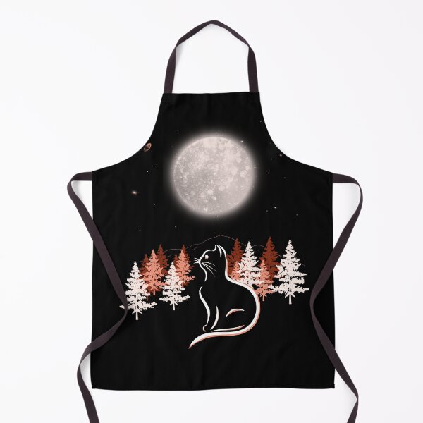 Item preview, Wilderness cat stargazing designed and sold by TipTopTapo.