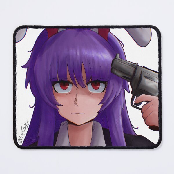 Item preview, Reisen Gun Sticker designed and sold by Kanpai-thighs.