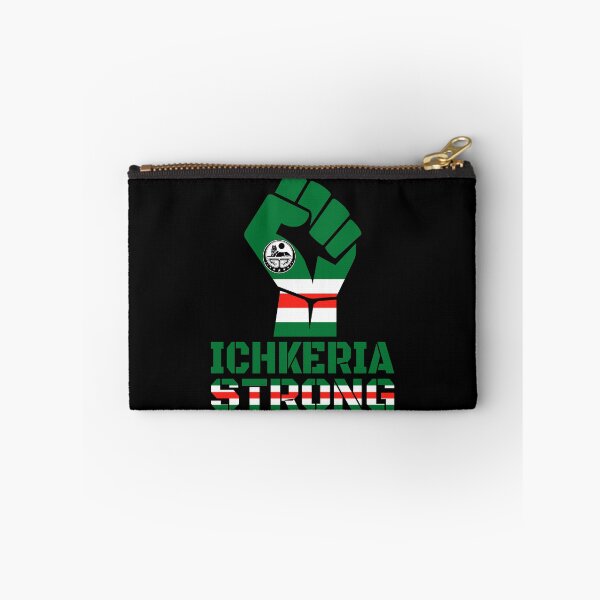 Item preview, ICHKERIA STRONG - ICHKERIA FLAG designed and sold by TravelHappiness.