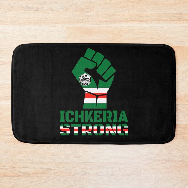 Item preview, ICHKERIA STRONG - ICHKERIA FLAG designed and sold by TravelHappiness.