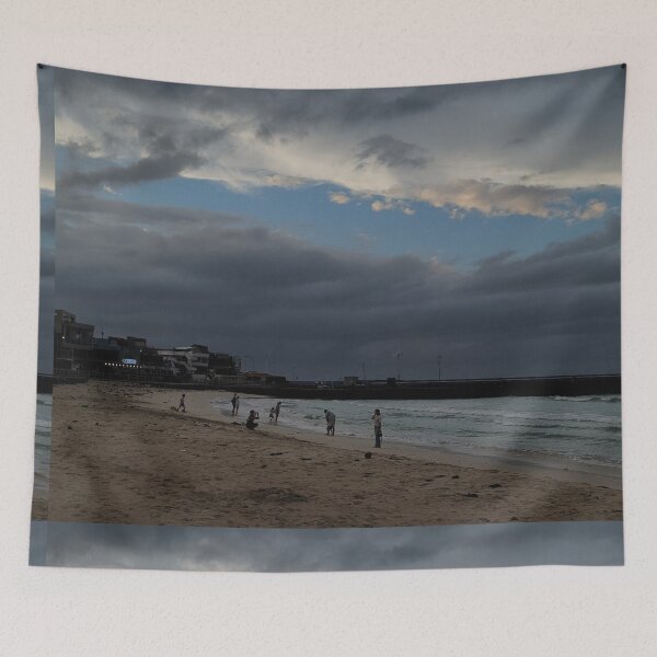 Item preview, Mystical sunset view of Woljeong-ri Beach in the afternoon on a cloudy day,Korea designed and sold by human8891.