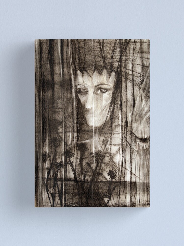 Alternate view of portrait of Lydia and friend Canvas Print