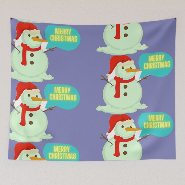 Item preview, Merry Christmas / snowman designed and sold by Constructive27.