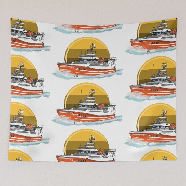 Item preview, AG-1-K “HAVFJORD” fishing vessel ship designed and sold by Michael Garber.