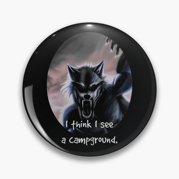 Item preview, Halloween Campground Werewolf designed and sold by HalloweenThings.