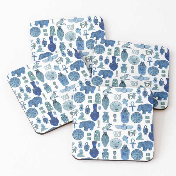 Item preview, EGYPTIAN FAIENCE-white designed and sold by BEATRIZ ABAITUA.