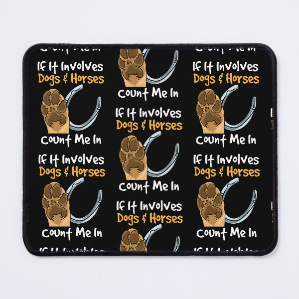 Item preview, Horseback Riding Design For Equestrian If It Involves Dogs designed and sold by Kevins16.