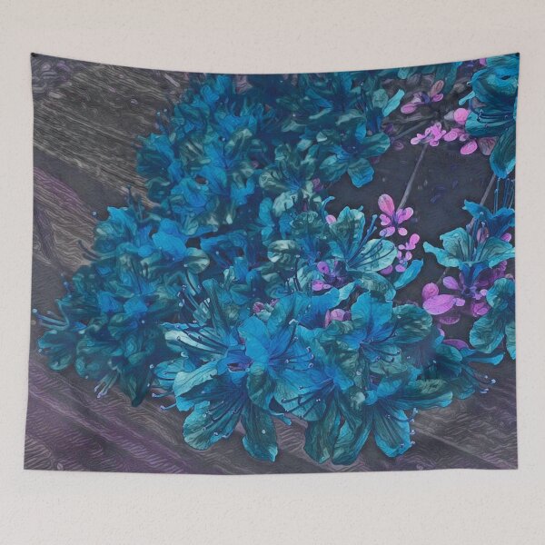 Item preview, Azalea Teal Blue designed and sold by SunshineWalker.