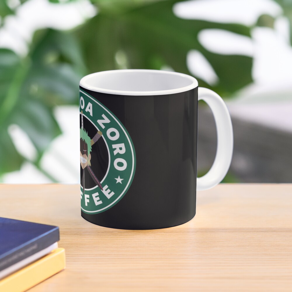 "One Piece Anime Roronoa Zoro Coffee Three Swords Style Luffy Ace