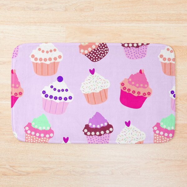 Item preview, Cupcake Pattern designed and sold by TotallyRetroArt.