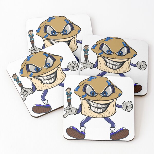 Item preview, Man-eating Blueberry Muffin designed and sold by Area111Art.
