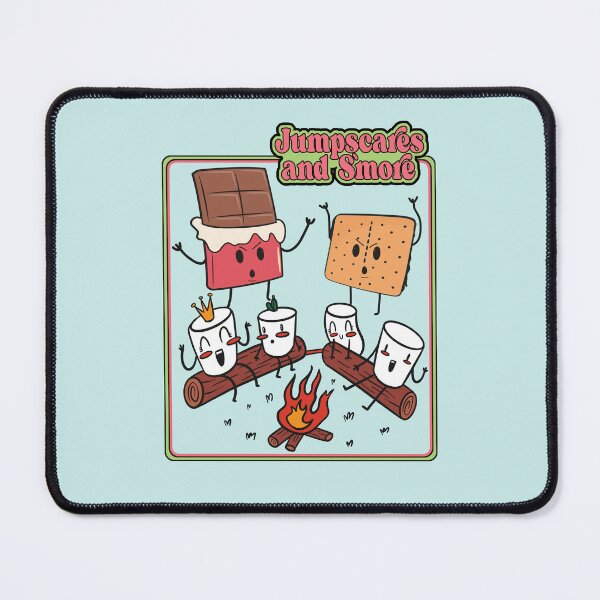 Item preview, Retro S'mores Funny Campfire Marshmallows Cartoon designed and sold by MrEddie10.