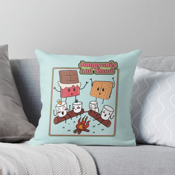 Item preview, Retro S'mores Funny Campfire Marshmallows Cartoon designed and sold by MrEddie10.