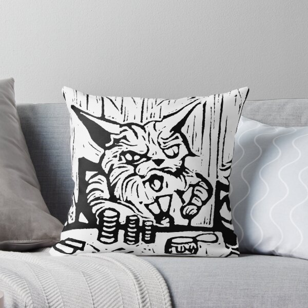 Item preview, Grumpy Poker Cat designed and sold by DimensionalPit.