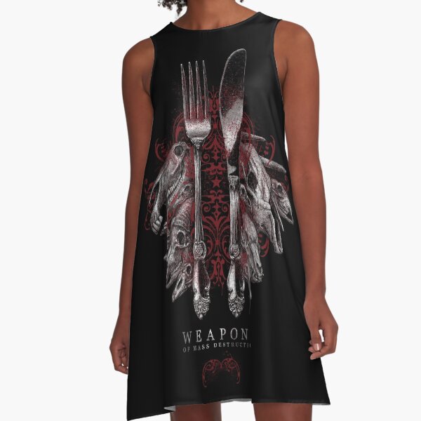 WEAPONS OF MASS DESTRUCTION A-Linien Kleid