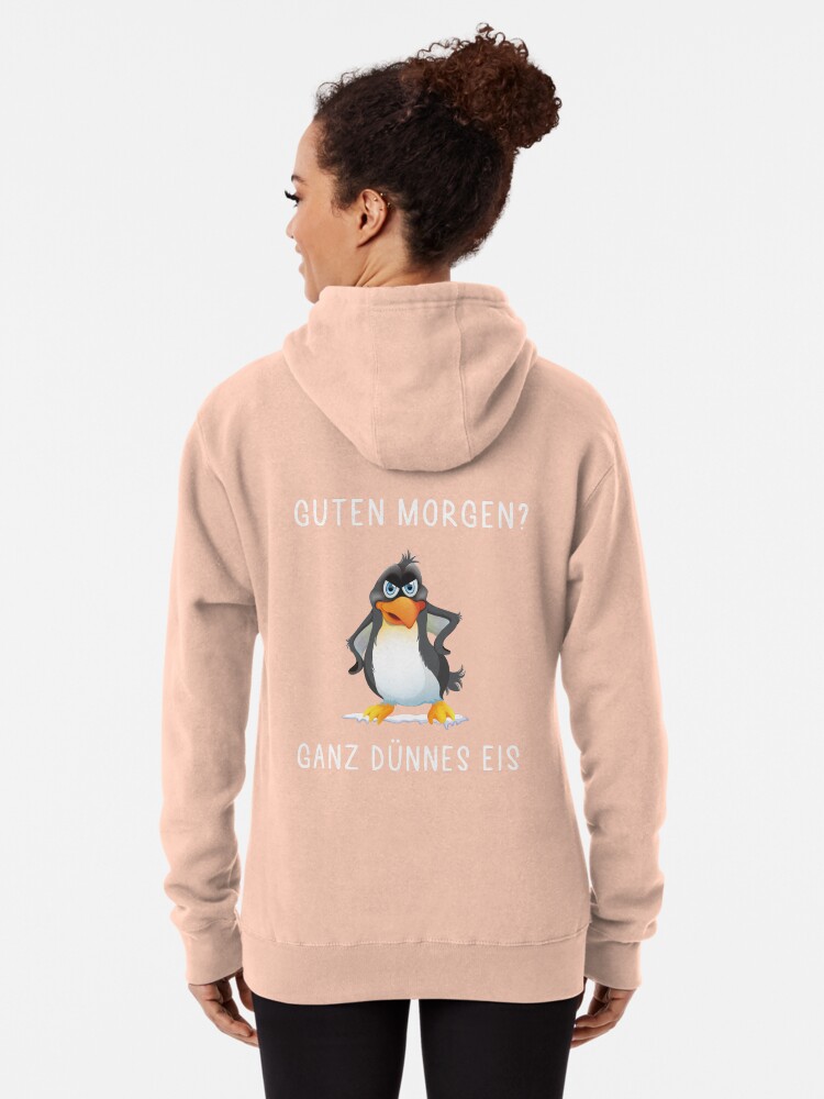 Ich Muss Gar Nix Pinguin Sweatshirt - Lustiger Spruch Pullover