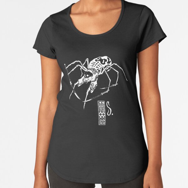 Spider Black Premium Scoop T-Shirt