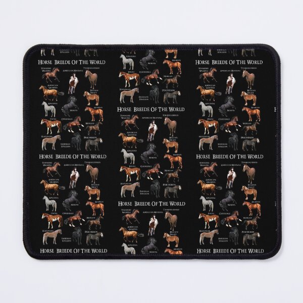 Item preview, Horses Breeds Of The World Riding Horse Lover designed and sold by Kevins16.