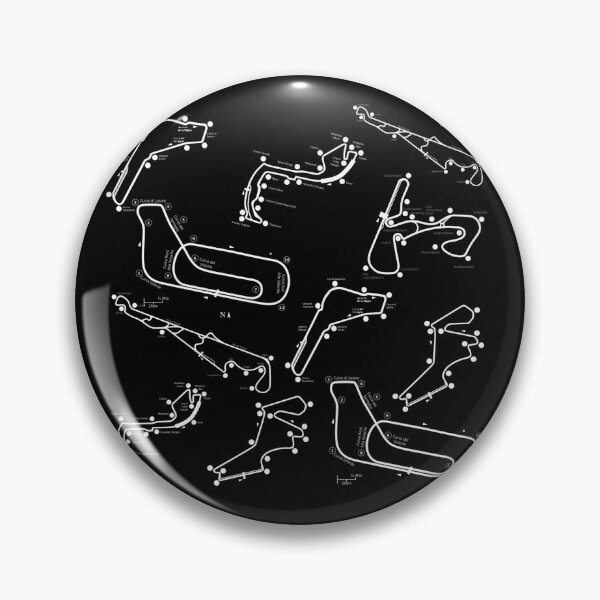 Item preview, F1 race tracks stencil drawing white  designed and sold by Nishad4.