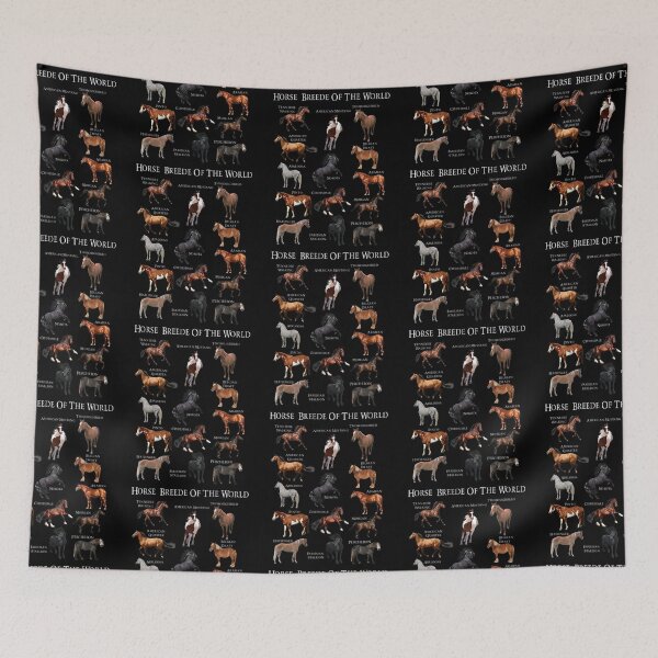 Item preview, Horses Breeds Of The World Riding Horse Lover designed and sold by Kevins16.