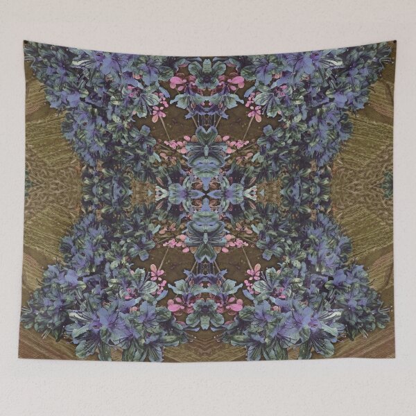 Item preview, Azalea Blue Latte Gul Pattern designed and sold by SunshineWalker.