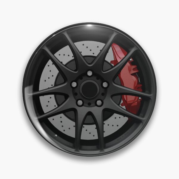 Item preview, Matte Black JDM Wheel Design designed and sold by ApexFibers.