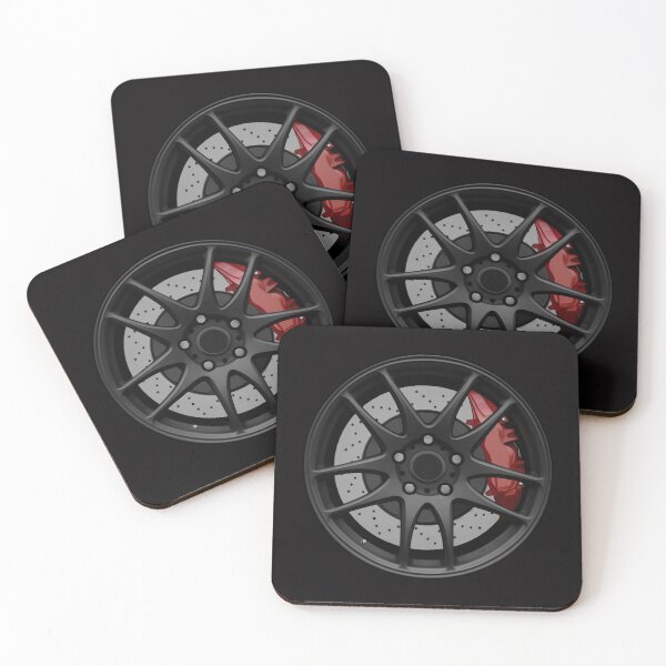 Item preview, Matte Black JDM Wheel Design designed and sold by ApexFibers.
