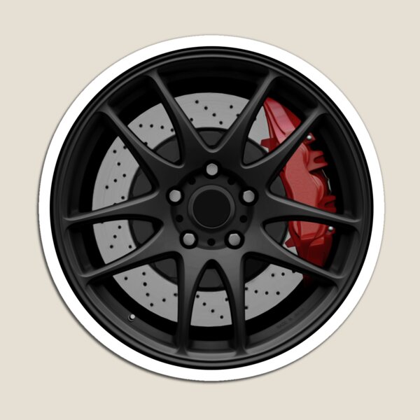 Item preview, Matte Black JDM Wheel Design designed and sold by ApexFibers.
