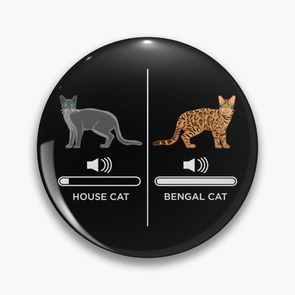 Item preview, House Cat vs Bengal Cat designed and sold by CCCDesign.