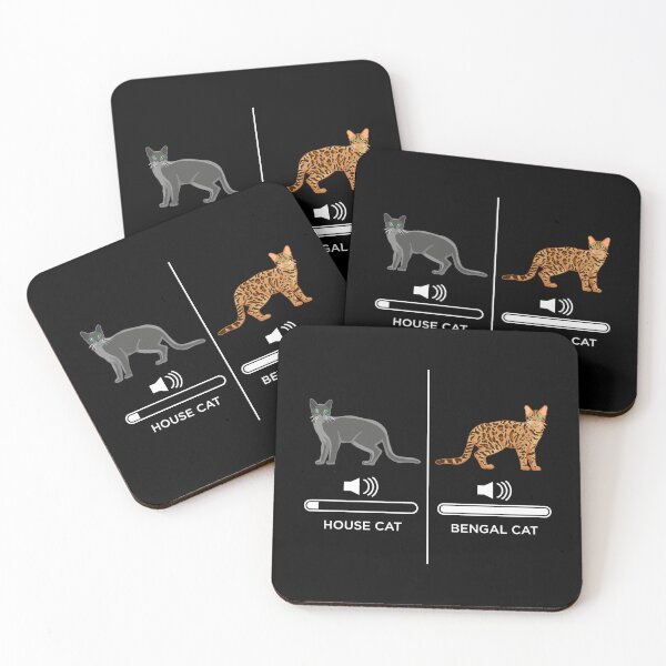 Item preview, House Cat vs Bengal Cat designed and sold by CCCDesign.