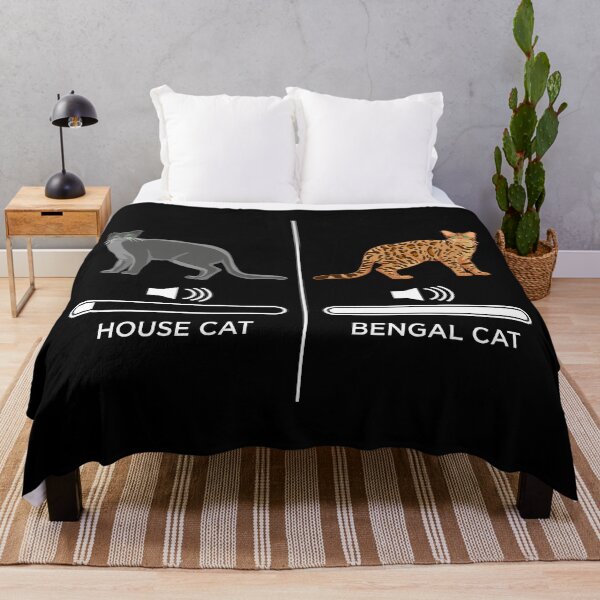 Item preview, House Cat vs Bengal Cat designed and sold by CCCDesign.