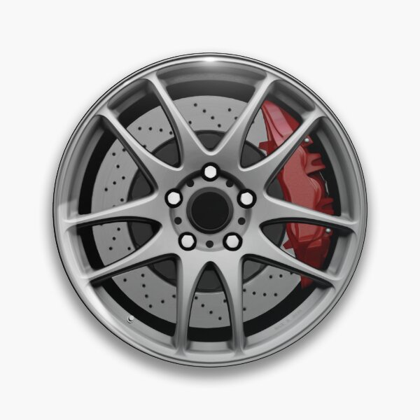Item preview, Silver JDM Wheel Design designed and sold by ApexFibers.