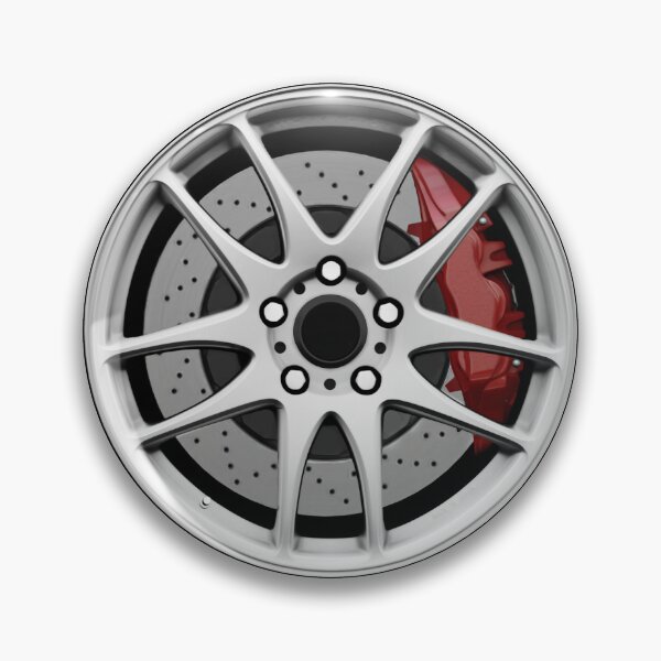 Item preview, White JDM Wheel Design designed and sold by ApexFibers.