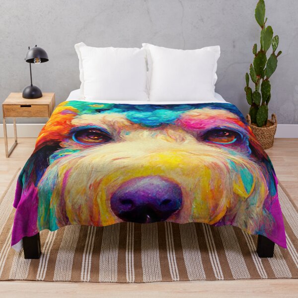 Item preview, Colorful Poodle Dog designed and sold by shokA Design.