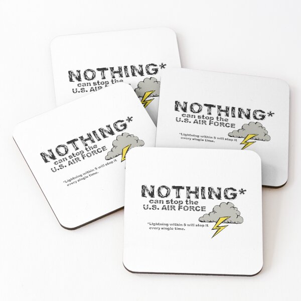 Item preview, Nothing Can Stop The USAF - Funny Air Force Meme designed and sold by 461VCC.