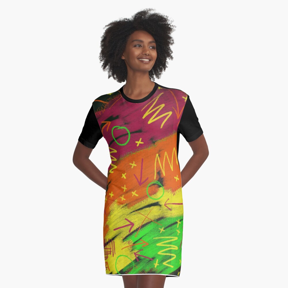 Item preview, Graphic T-Shirt Dress designed and sold by LilyBurgess.