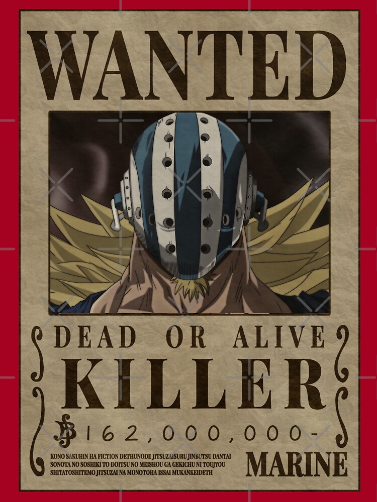 Poster Wanted Crocodile - Affiche One Piece