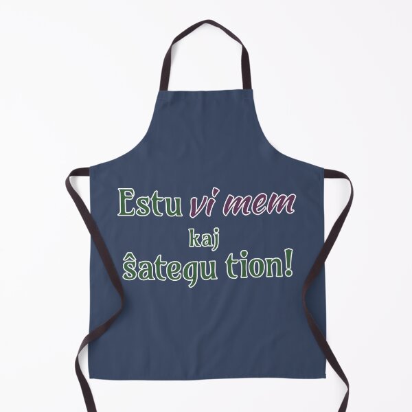 Item preview, Estu vi mem kaj ŝategu tion! designed and sold by Zebastjan Johanzen.