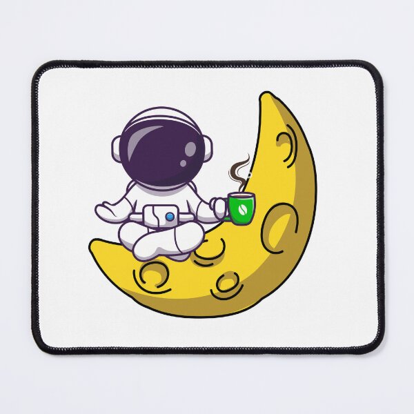 Item preview, astronaut sitting on moon designed and sold by BS Design.