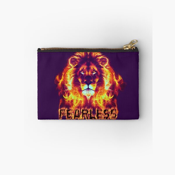 Item preview, Fearless Flaming Lion Design designed and sold by ThePurpleMelon.