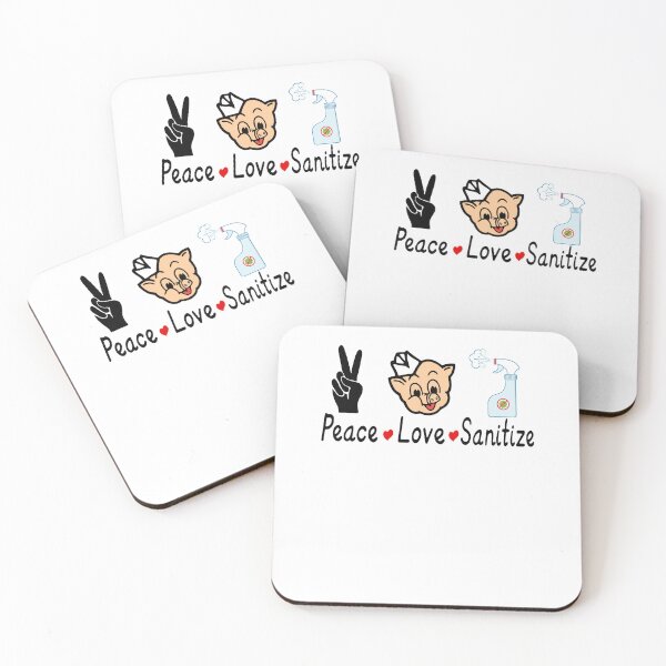 Item preview, Piggly Wiggly Peace Love Sanitize Covid designed and sold by marsacdurkesd.