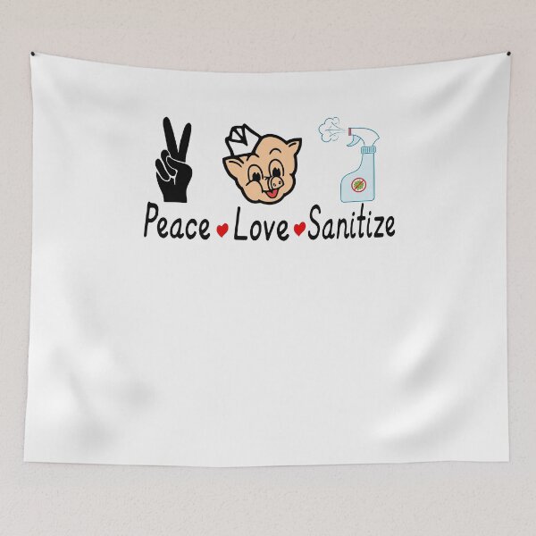 Item preview, Piggly Wiggly Peace Love Sanitize Covid designed and sold by marsacdurkesd.